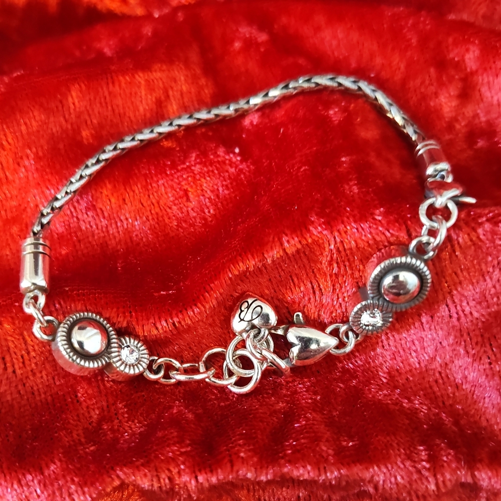 Brighton Infinity Add A Charm Bracelet In Like New Condition